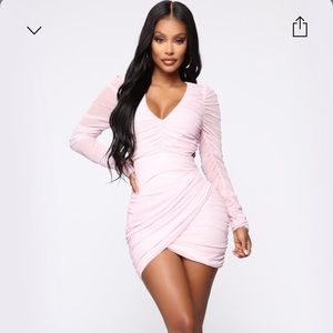Sexy never worn pink dress